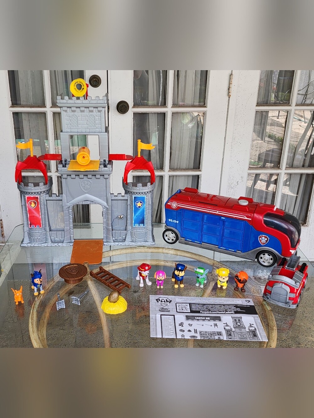 Paw Patrol Rescue Knights Castle HQ Transforming Playset, Mission Cruiser